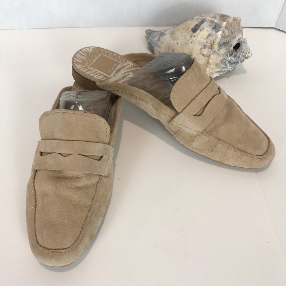 Dolce Vita Tan loafer mules Sz 8.5